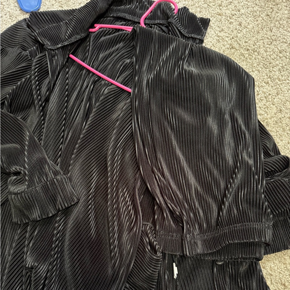 Elegant Black Women's 2 piece set